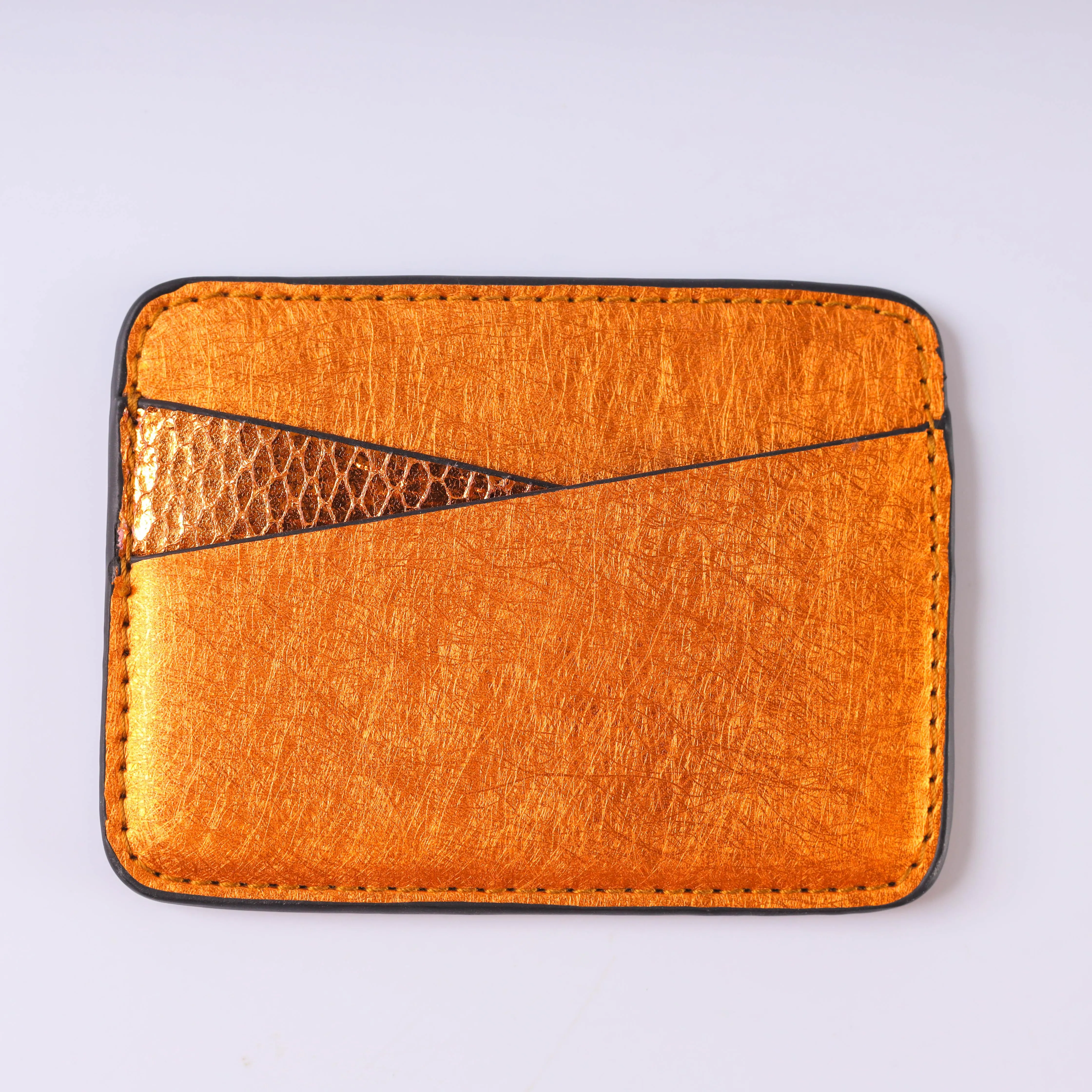Shining Glaze Card Holder - Orange