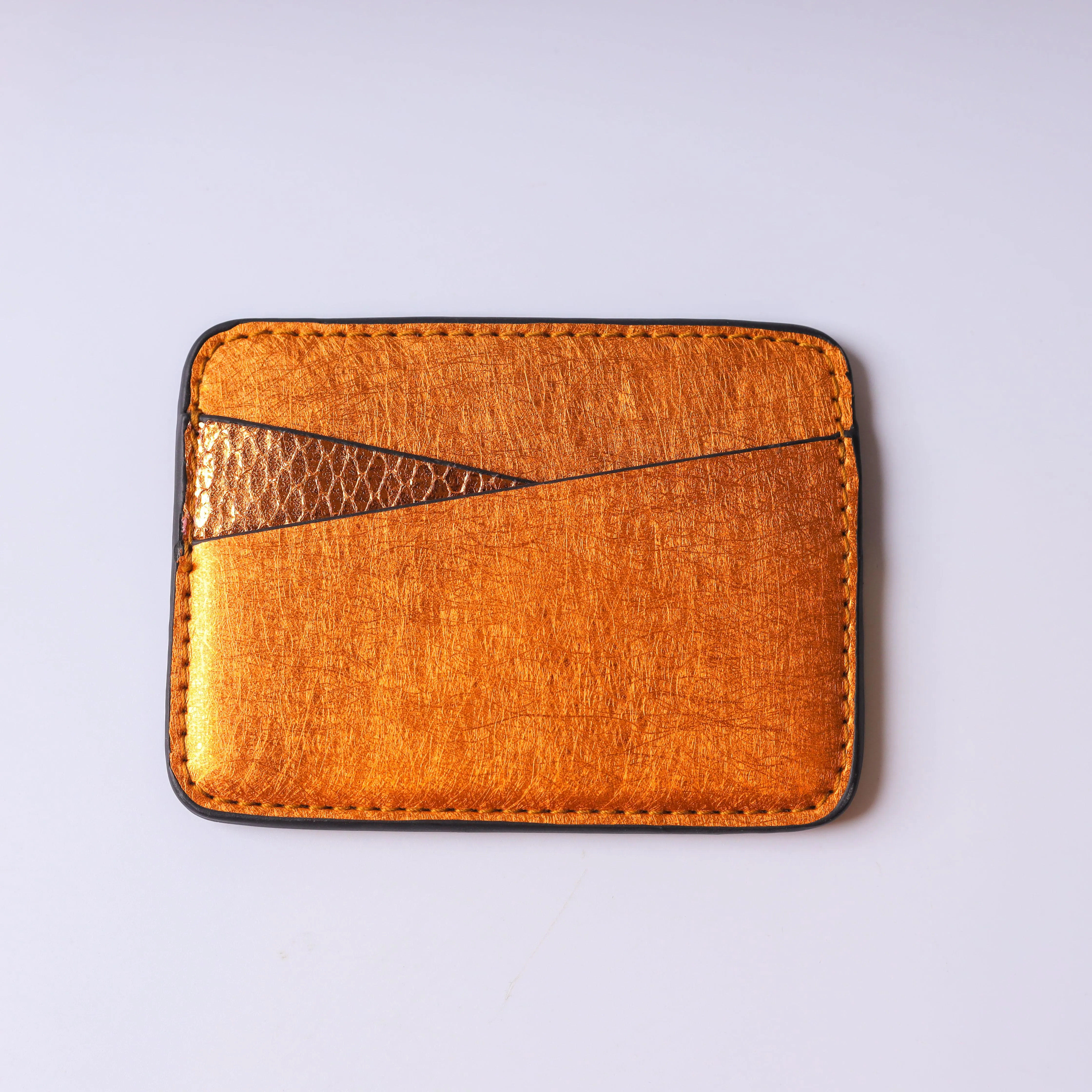 Shining Glaze Card Holder - Orange