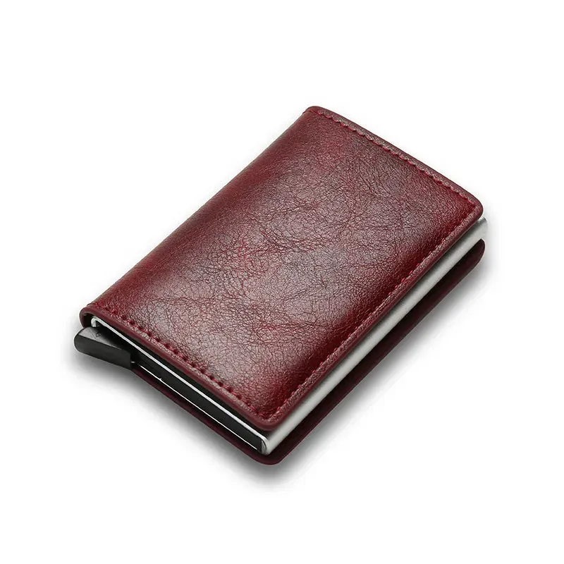 Slim Aluminum RFID Credit Card Holder