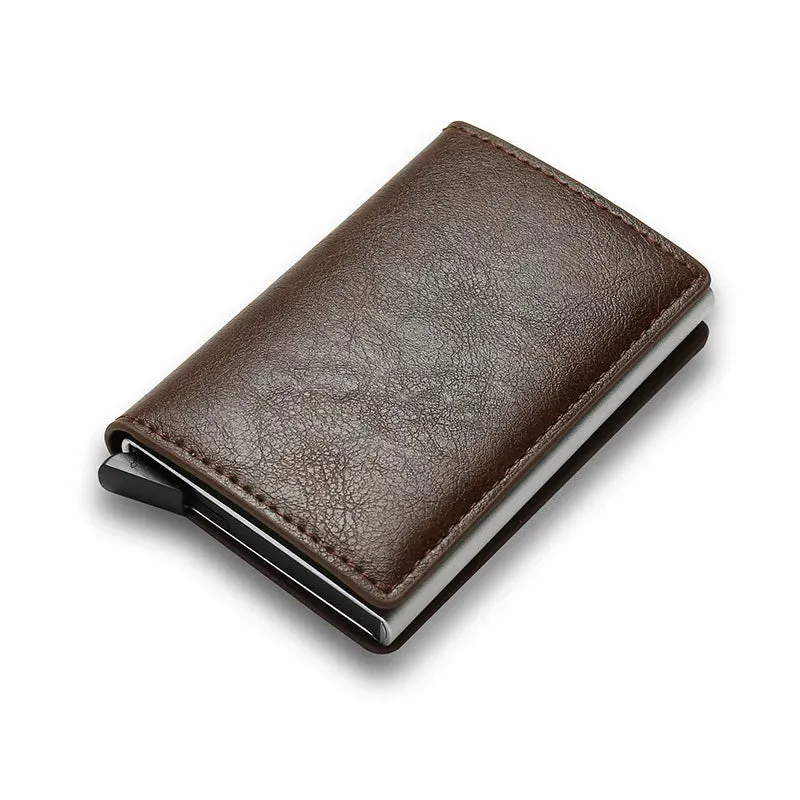 Slim Aluminum RFID Credit Card Holder