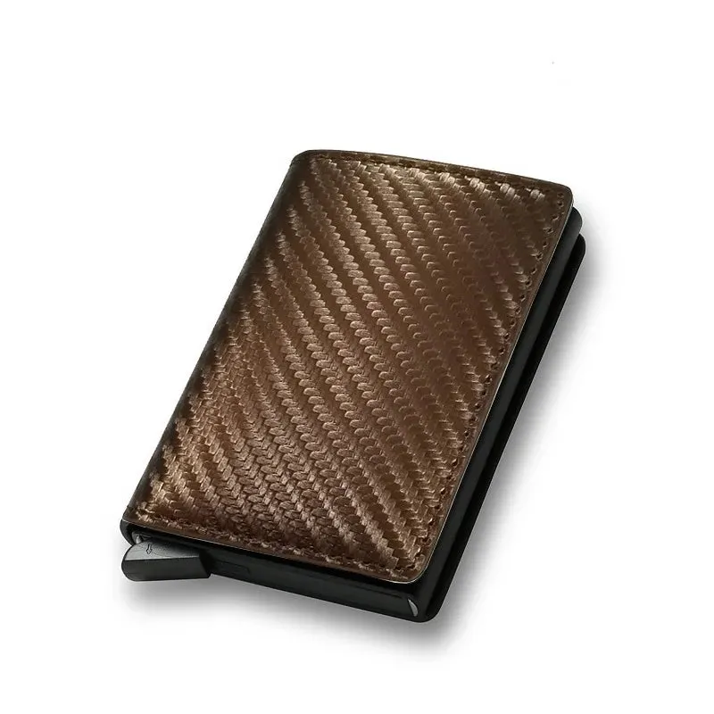 Slim Aluminum RFID Credit Card Holder