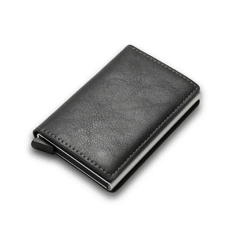 Slim Aluminum RFID Credit Card Holder