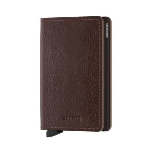 Slimwallet Veg Tanned - Espresso-Brown