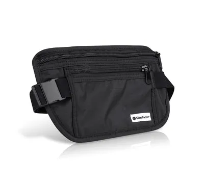 SLNT Money Belt Fanny Pack Black