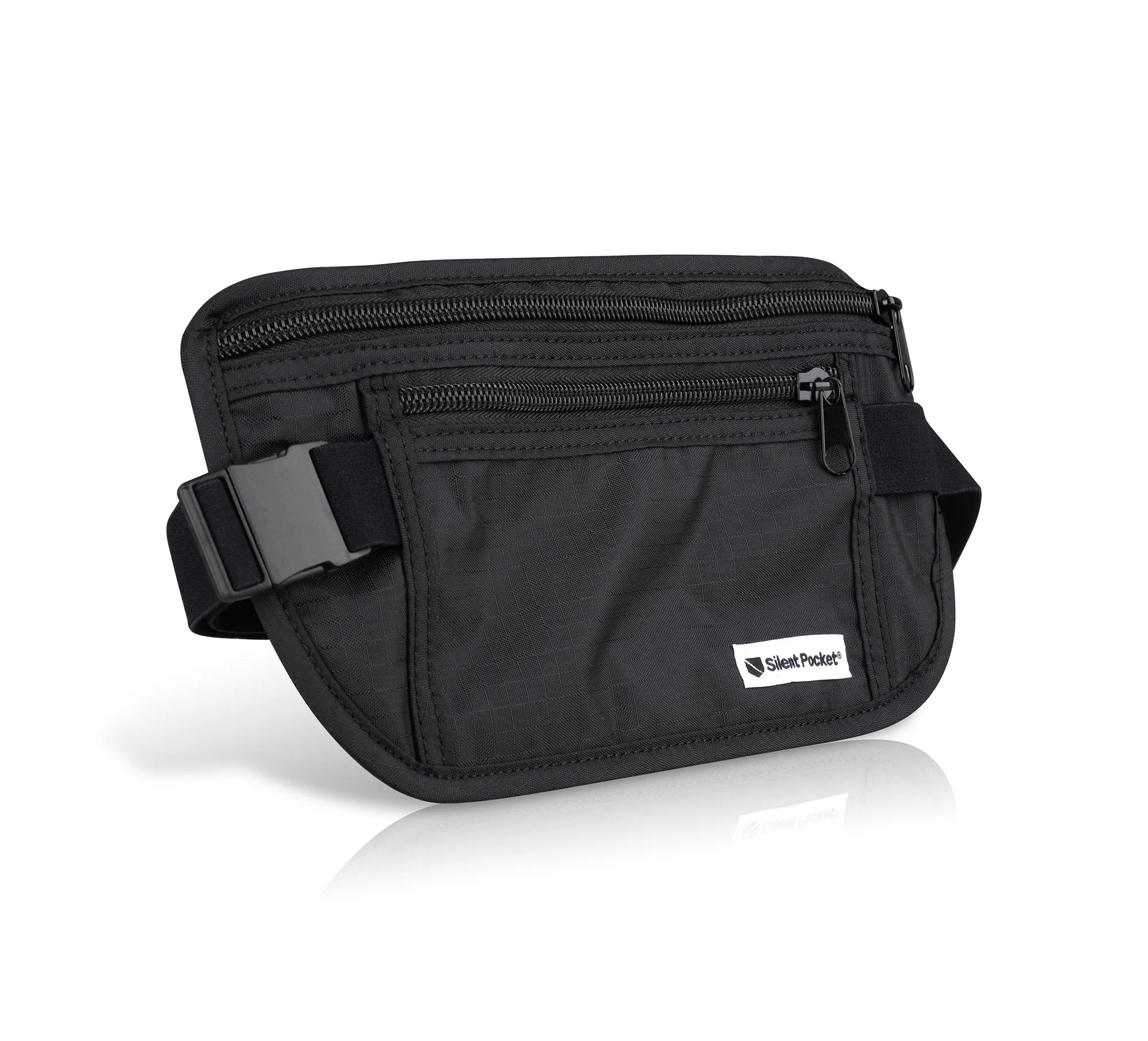 SLNT Money Belt Fanny Pack Black