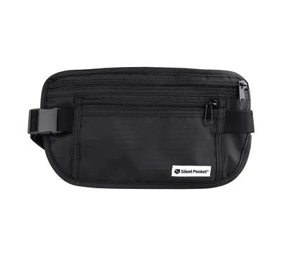 SLNT Money Belt Fanny Pack Black