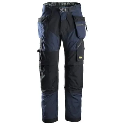 Snickers 6902 Flexi Work Trousers with Knee Pad & Holster Pockets - Enhanced Comfort & Functionality