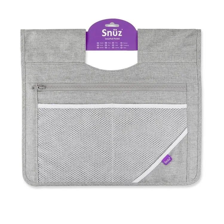SnuzPod 3/4 Storage Pocket - Dusk Grey