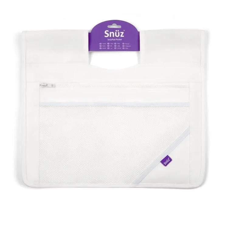 SnuzPod 3/4 Storage Pocket - White