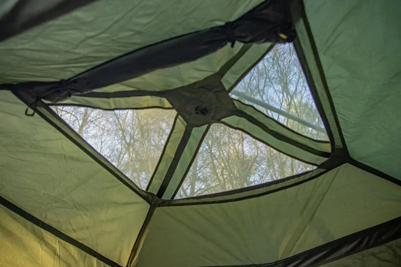 SOLAR Sp Quick-Up Shelter Green Mkii With Heavy-Duty Groundsheet