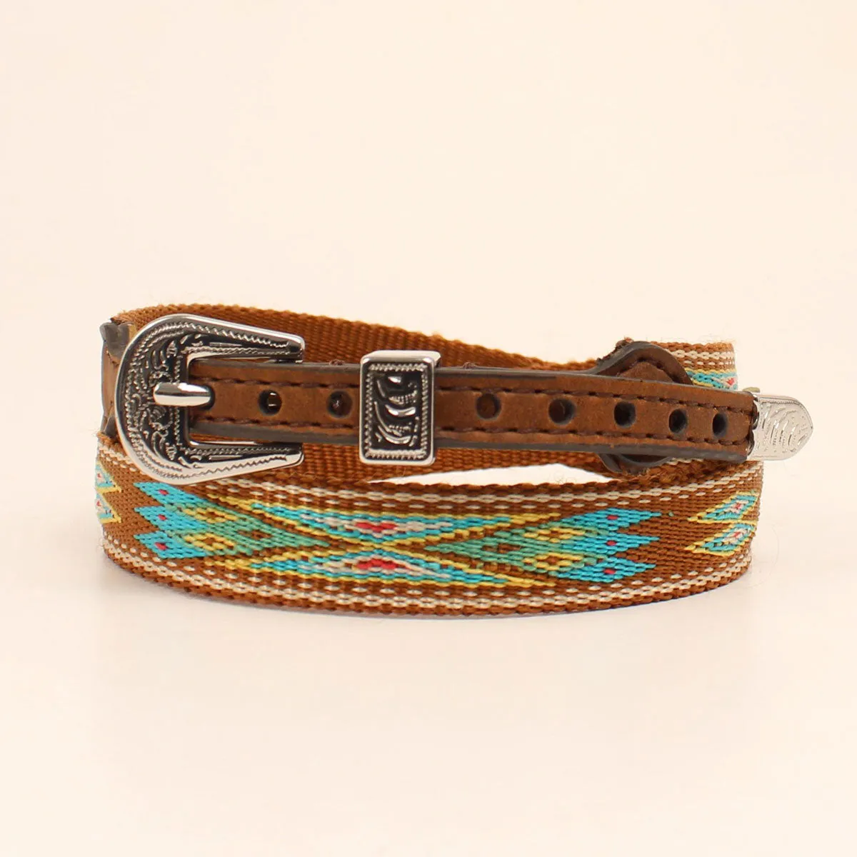 Southwestern Multicolor Ribbon Hatband