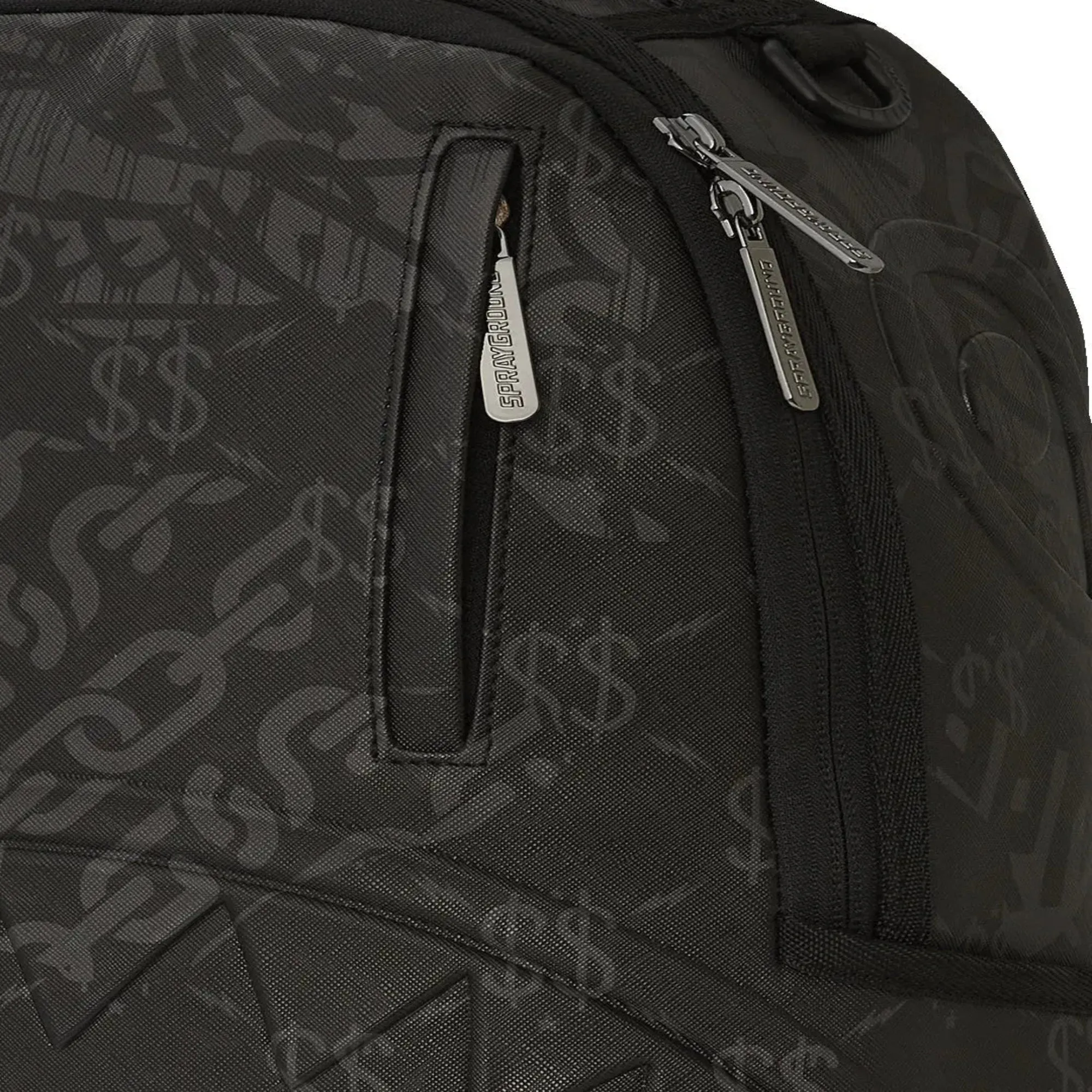SprayGround Men 3AM Check Backpack Spring 2025 (Black Charcoal)