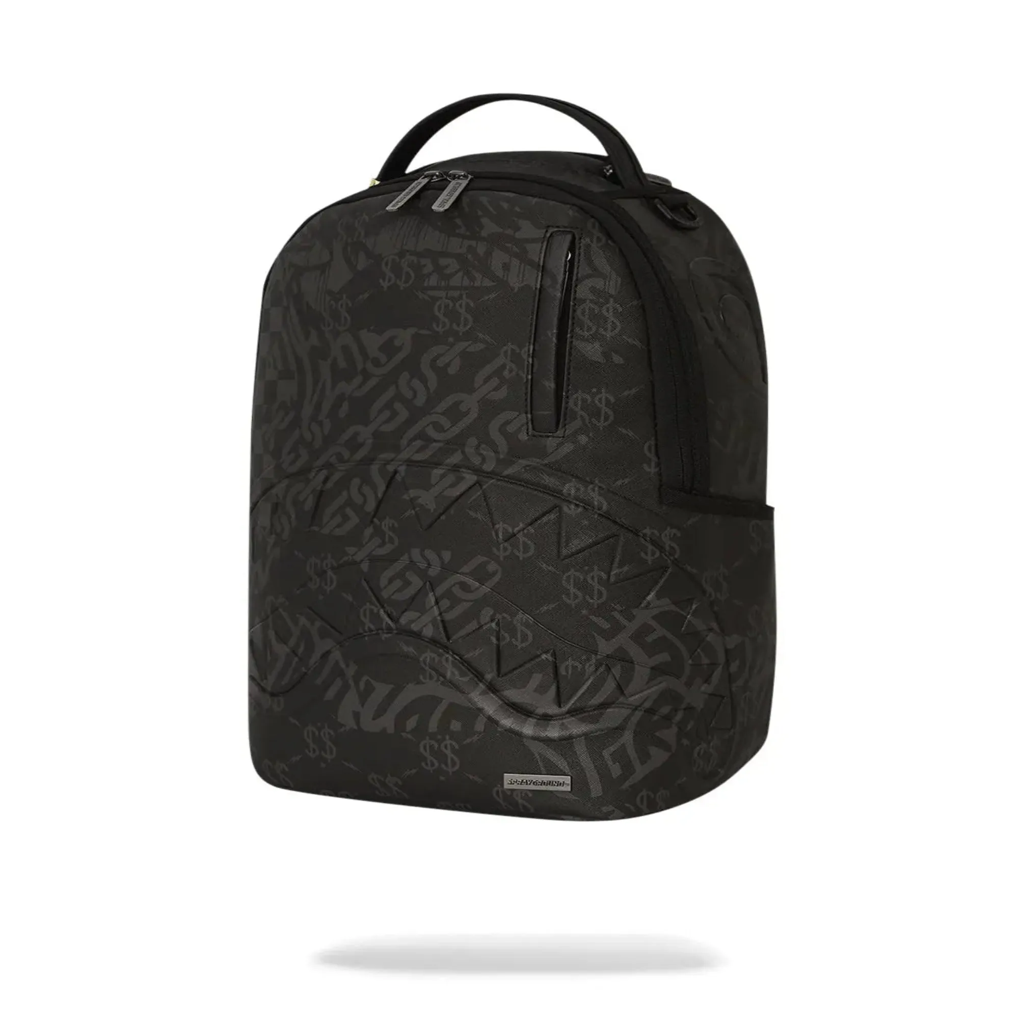 SprayGround Men 3AM Check Backpack Spring 2025 (Black Charcoal)