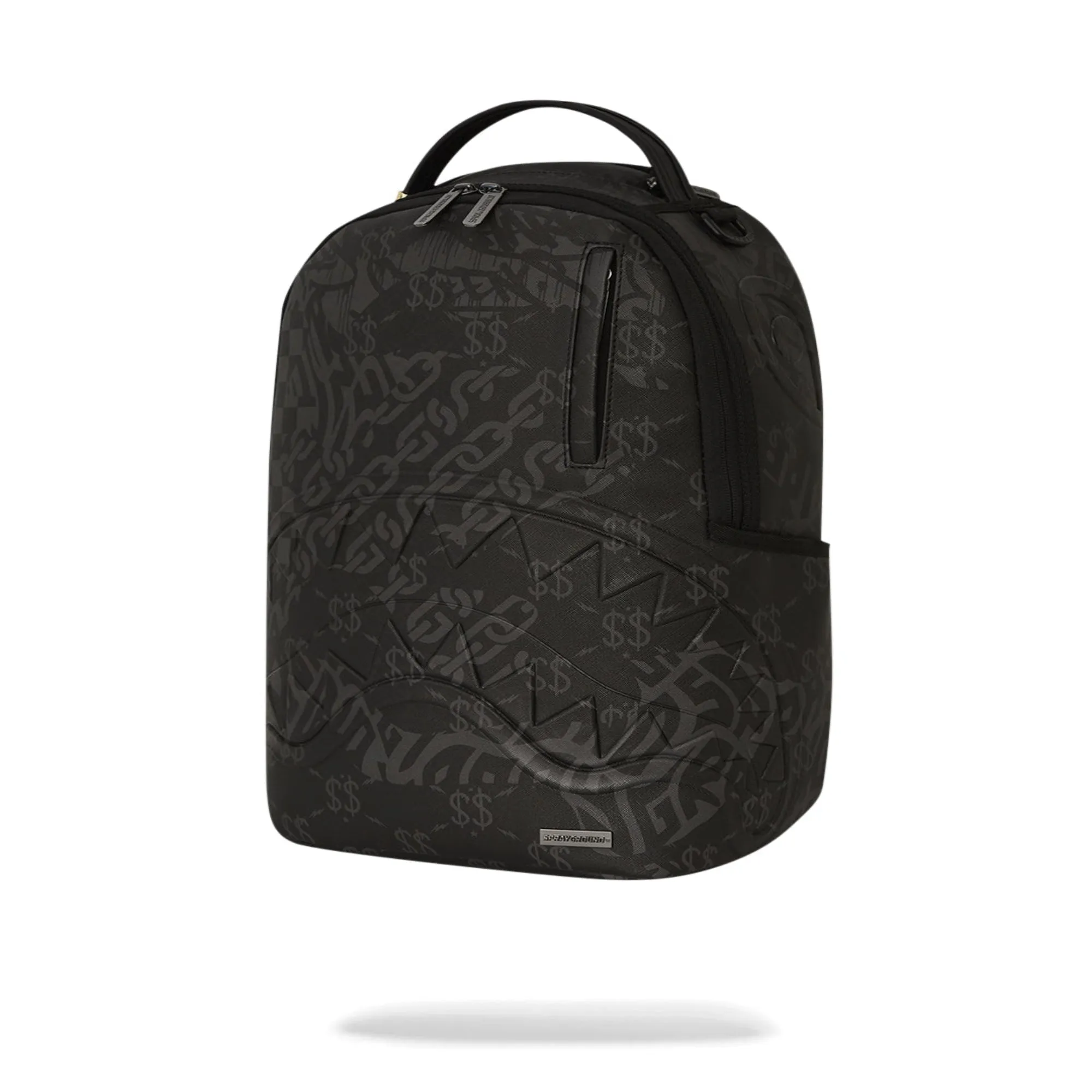 SprayGround Men 3AM Check Backpack Spring 2025 (Black Charcoal)