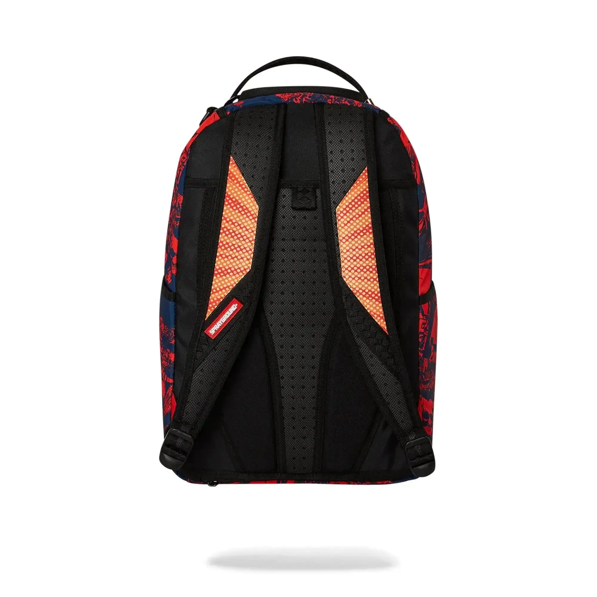 SprayGround Men Stan Lee Backpack BTS-25(Red Navy)