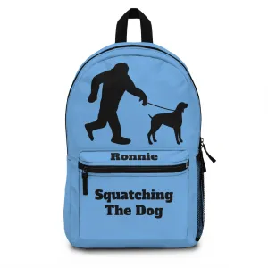 Squatching the Dog Backpack