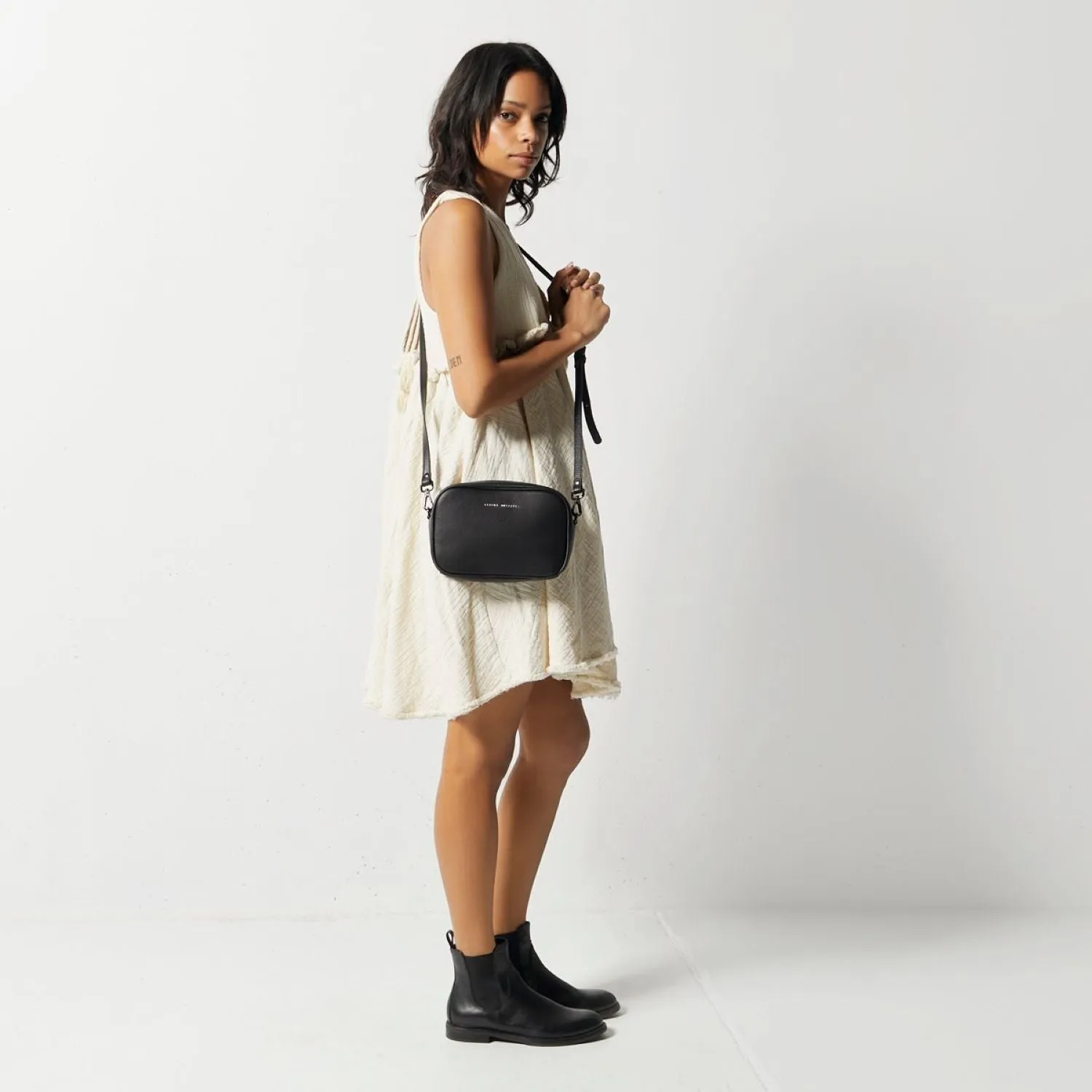 Status Anxiety Plunder Italian Leather Crossbody