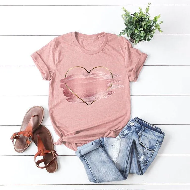 Style J : Multicolor Print T-Shirt