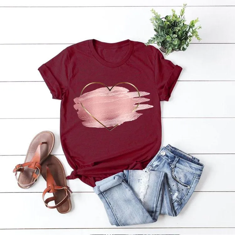 Style J : Multicolor Print T-Shirt