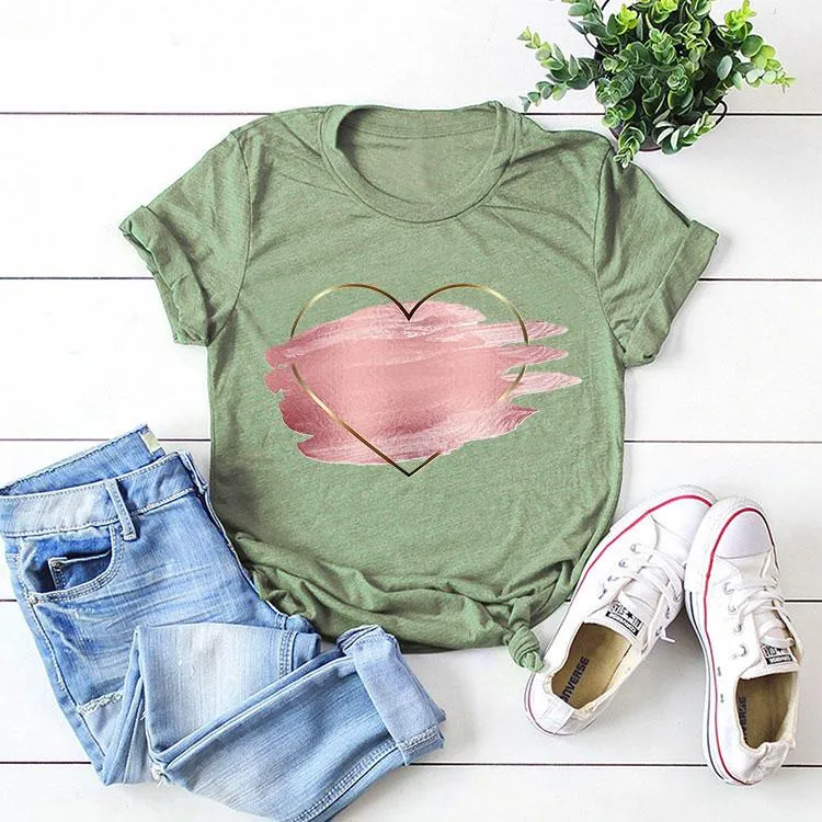Style J : Multicolor Print T-Shirt