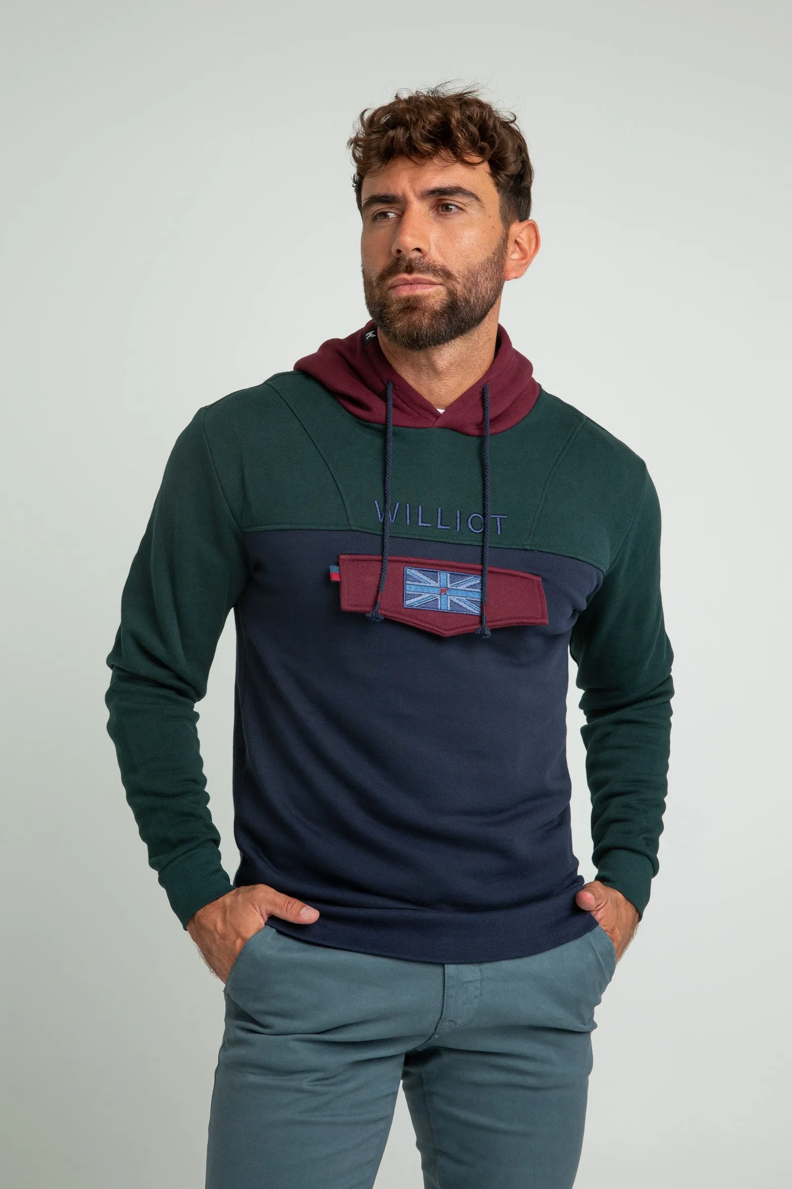 Sudadera Bolsillo Canguro Multicolor
