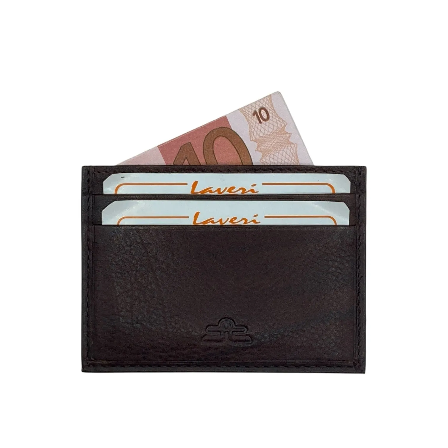 Super Slim Soft Genuine Leather Card Holder, Mini Credit Card Wallet # 1066/2