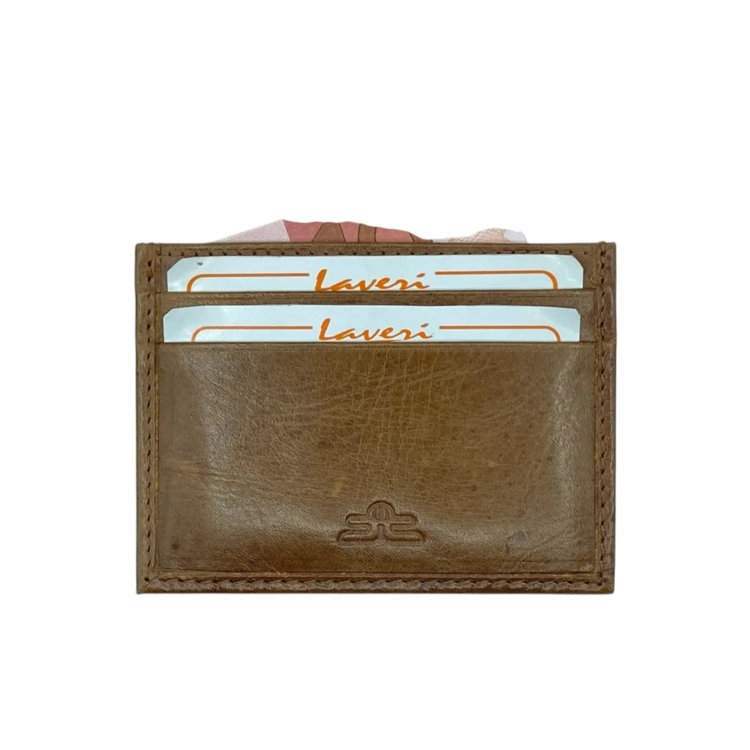 Super Slim Soft Genuine Leather Card Holder, Mini Credit Card Wallet # 1066/2