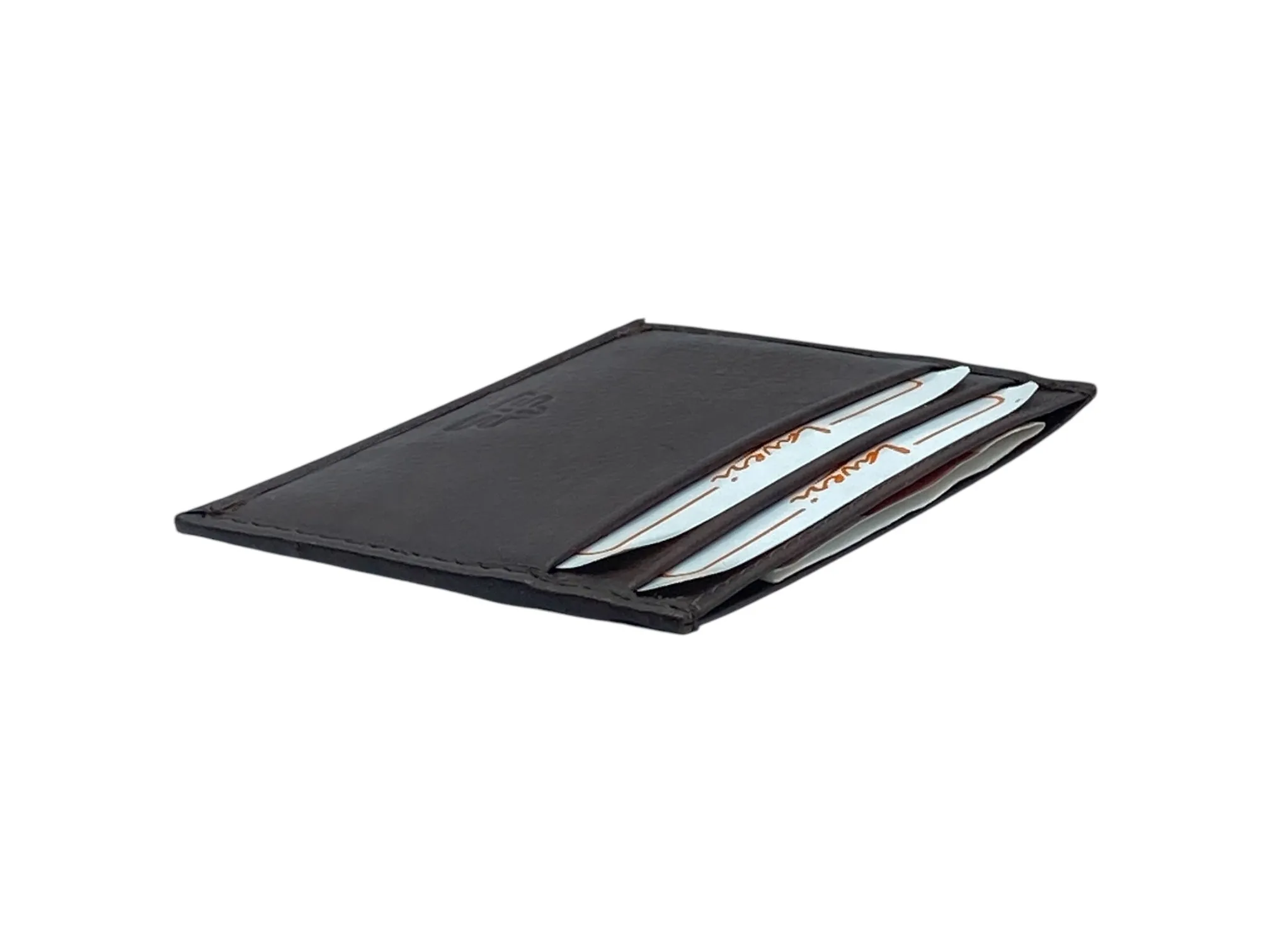 Super Slim Soft Genuine Leather Card Holder, Mini Credit Card Wallet # 1066/2