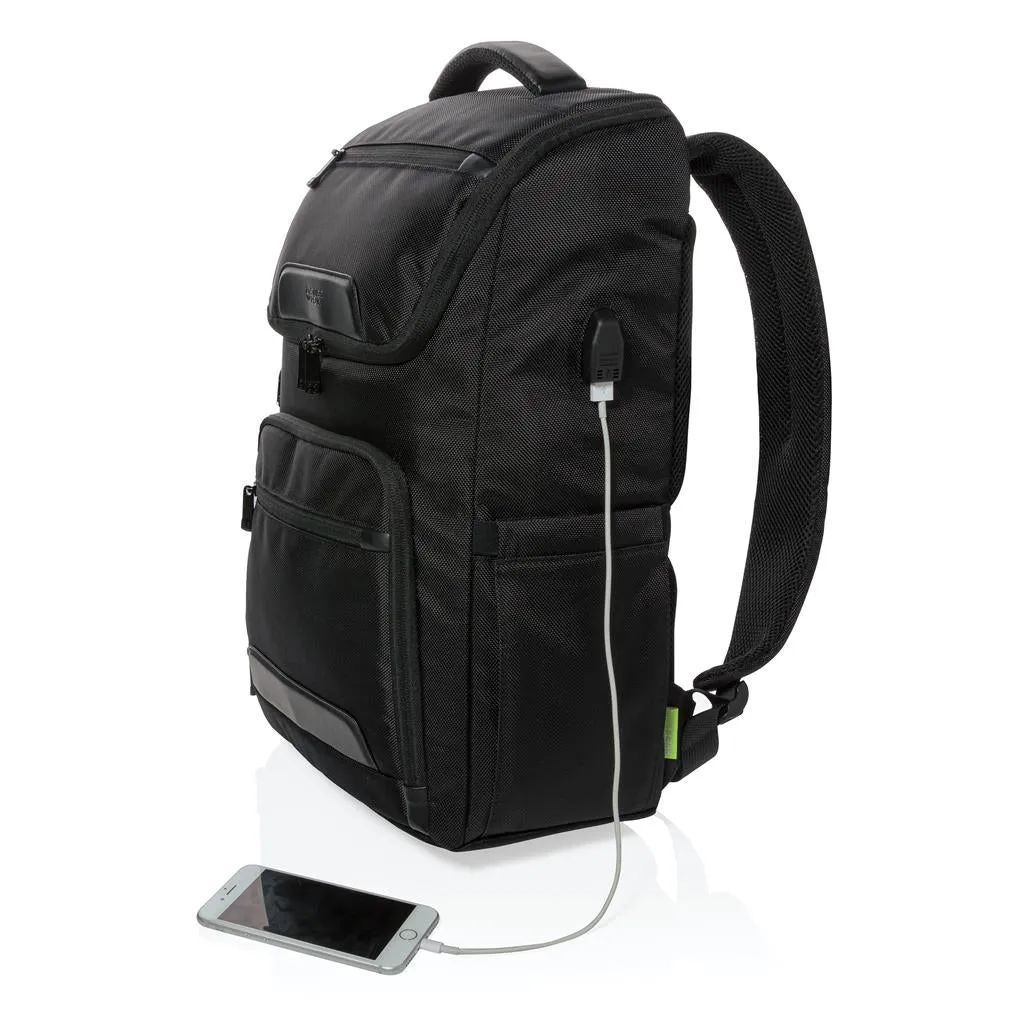 Swiss Peak RPET ruksak za 15.6" laptop s RFID zaštitom protiv krađe
