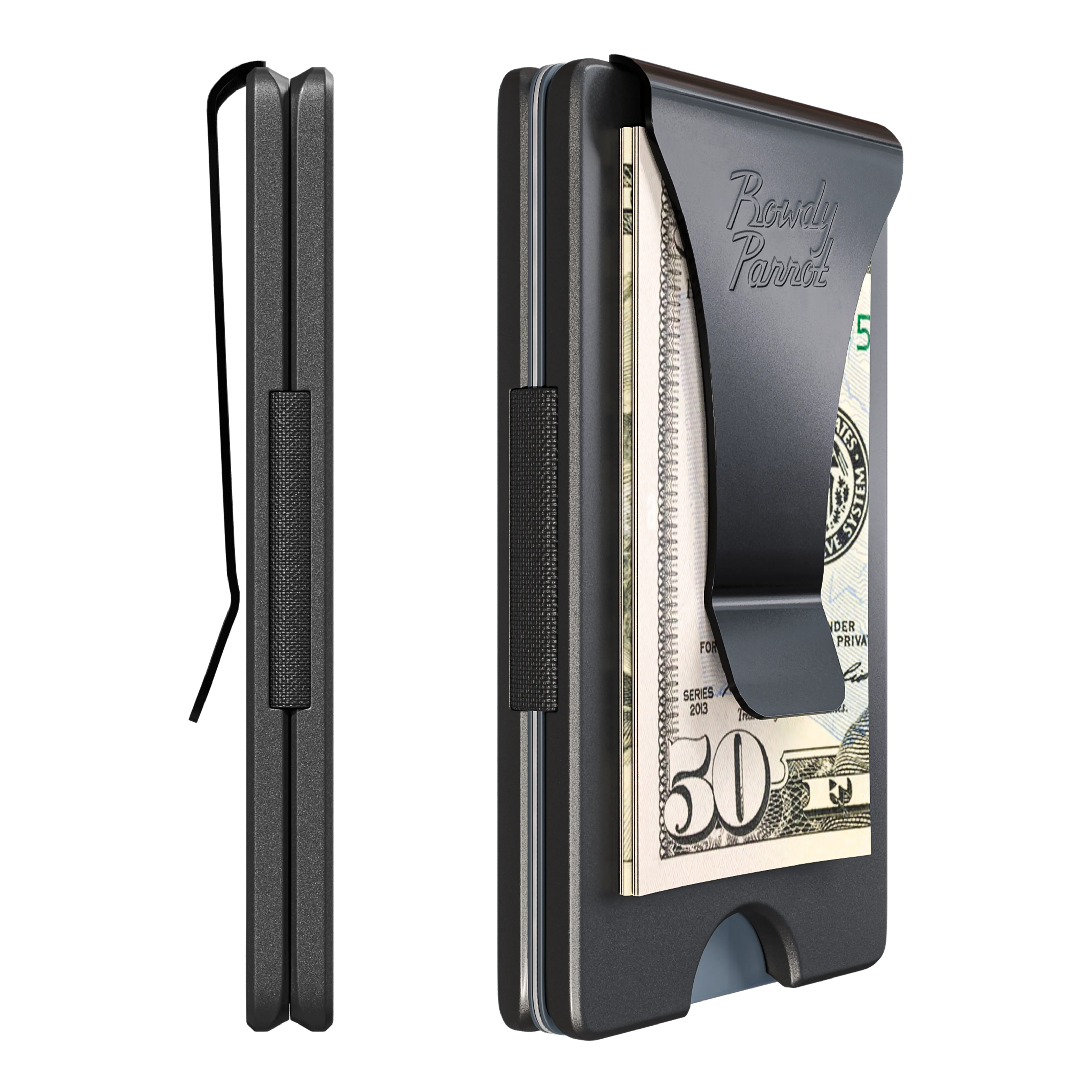 Tactical Wallet | Black Aluminum