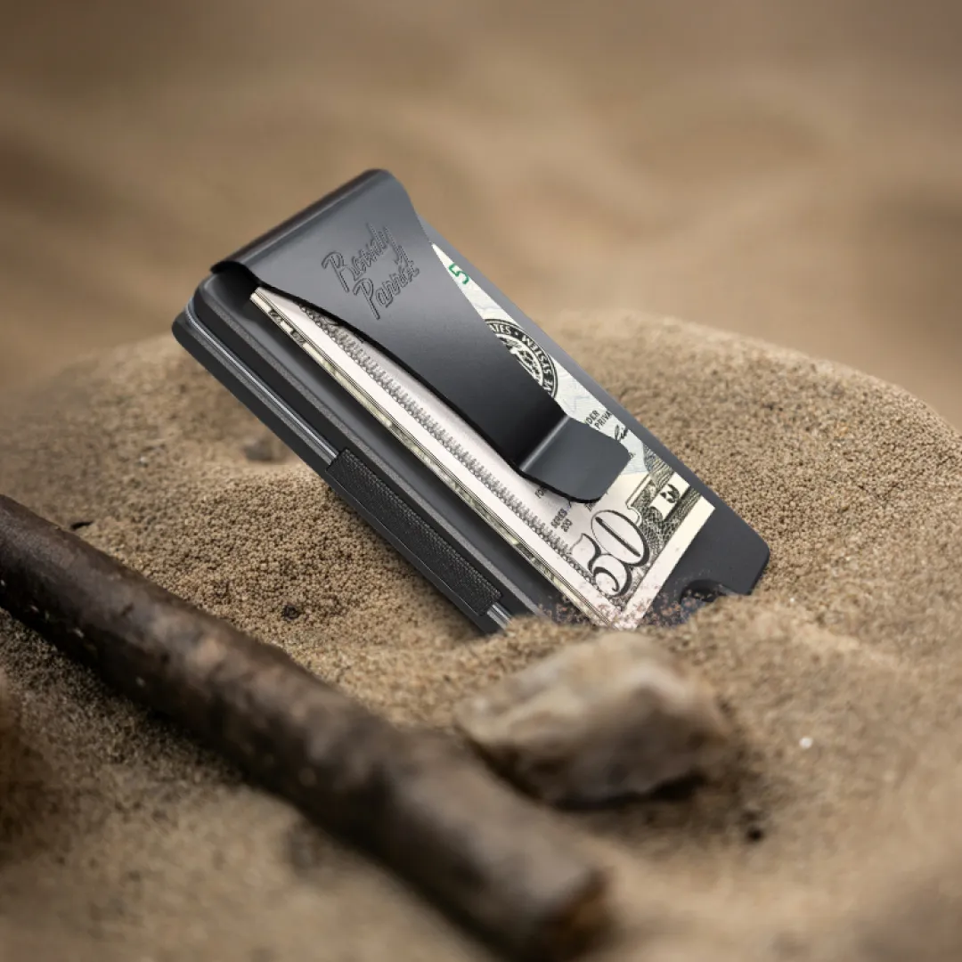 Tactical Wallet | Black Aluminum