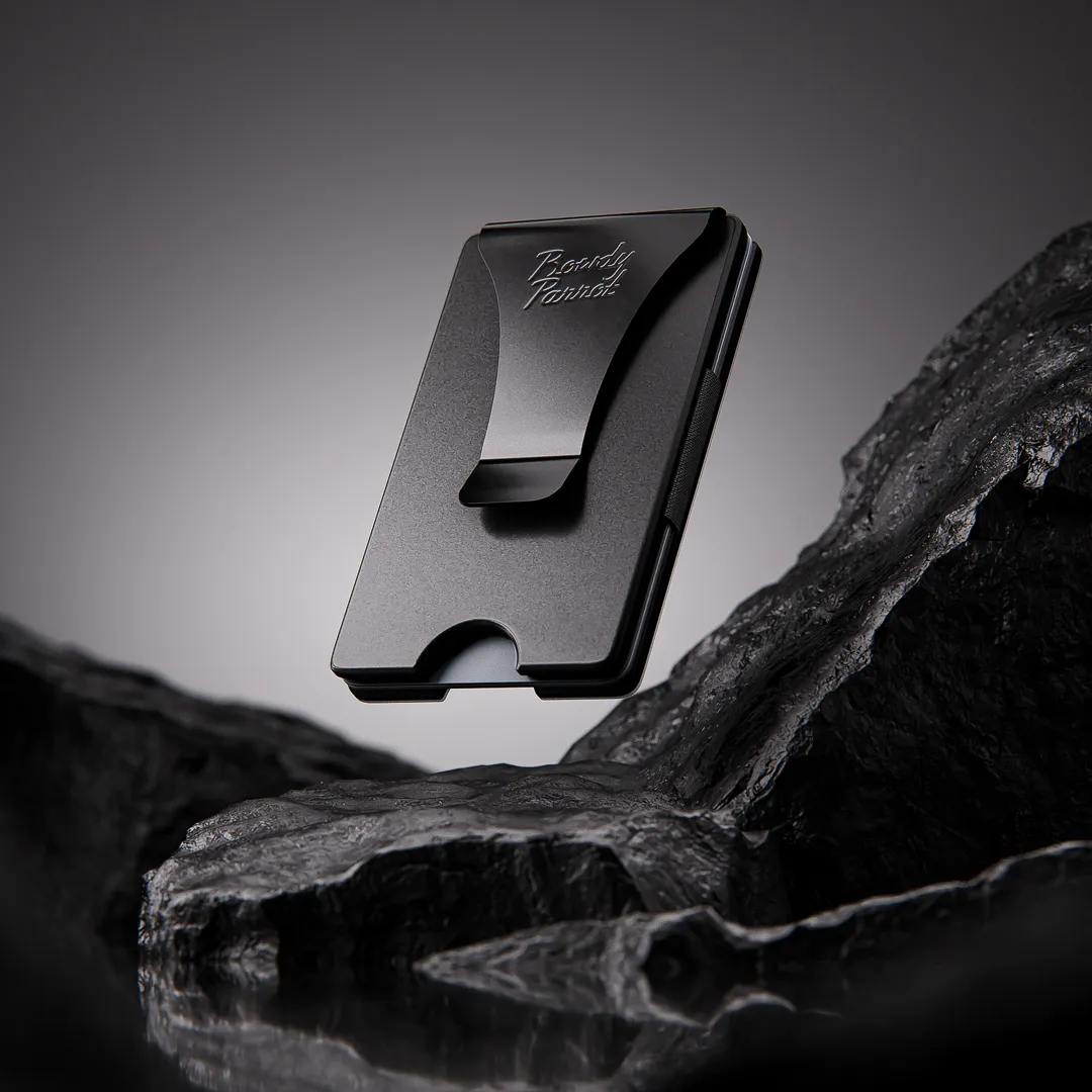 Tactical Wallet | Black Aluminum