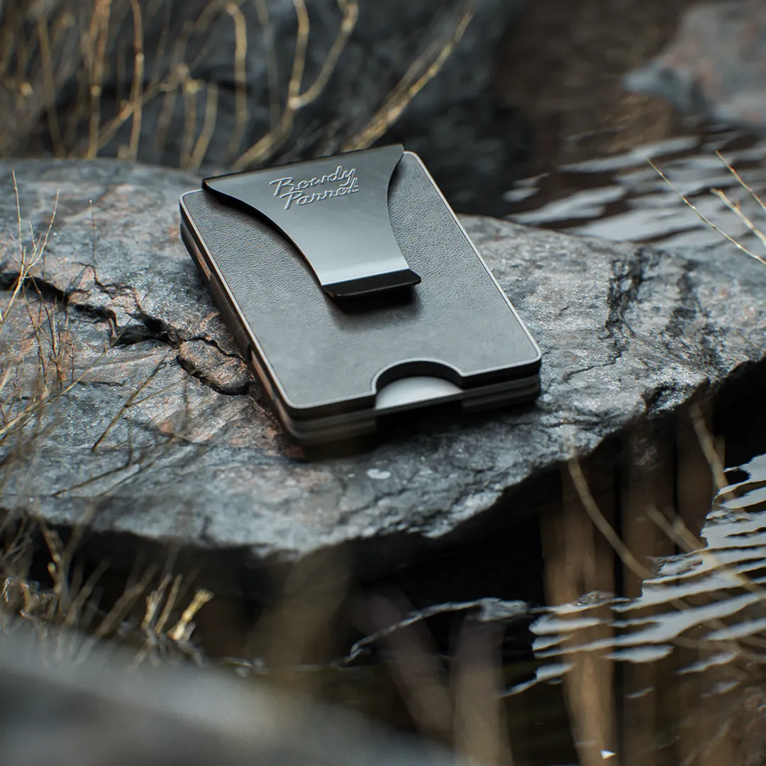 Tactical Wallet | Black Aluminum