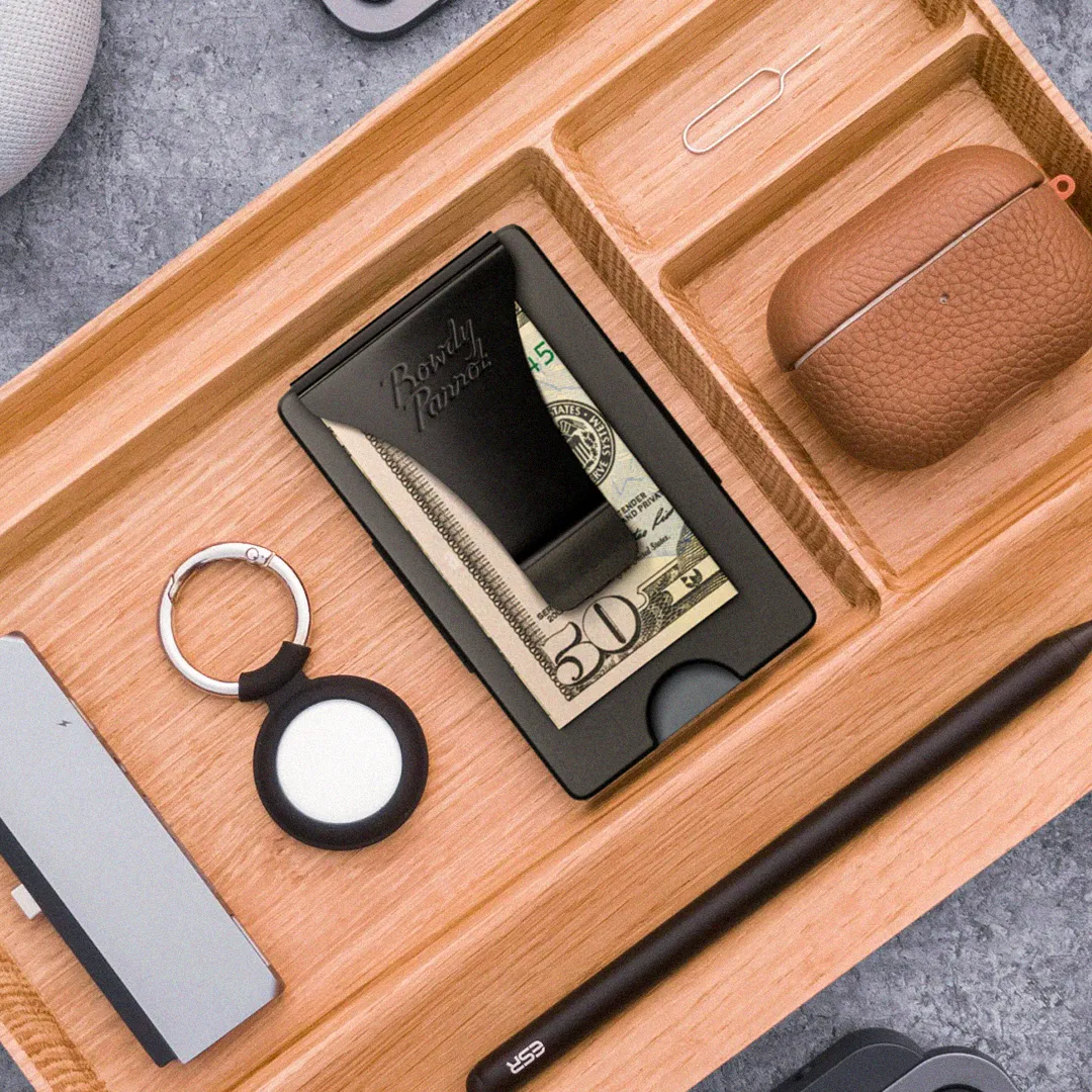 Tactical Wallet | Black Aluminum
