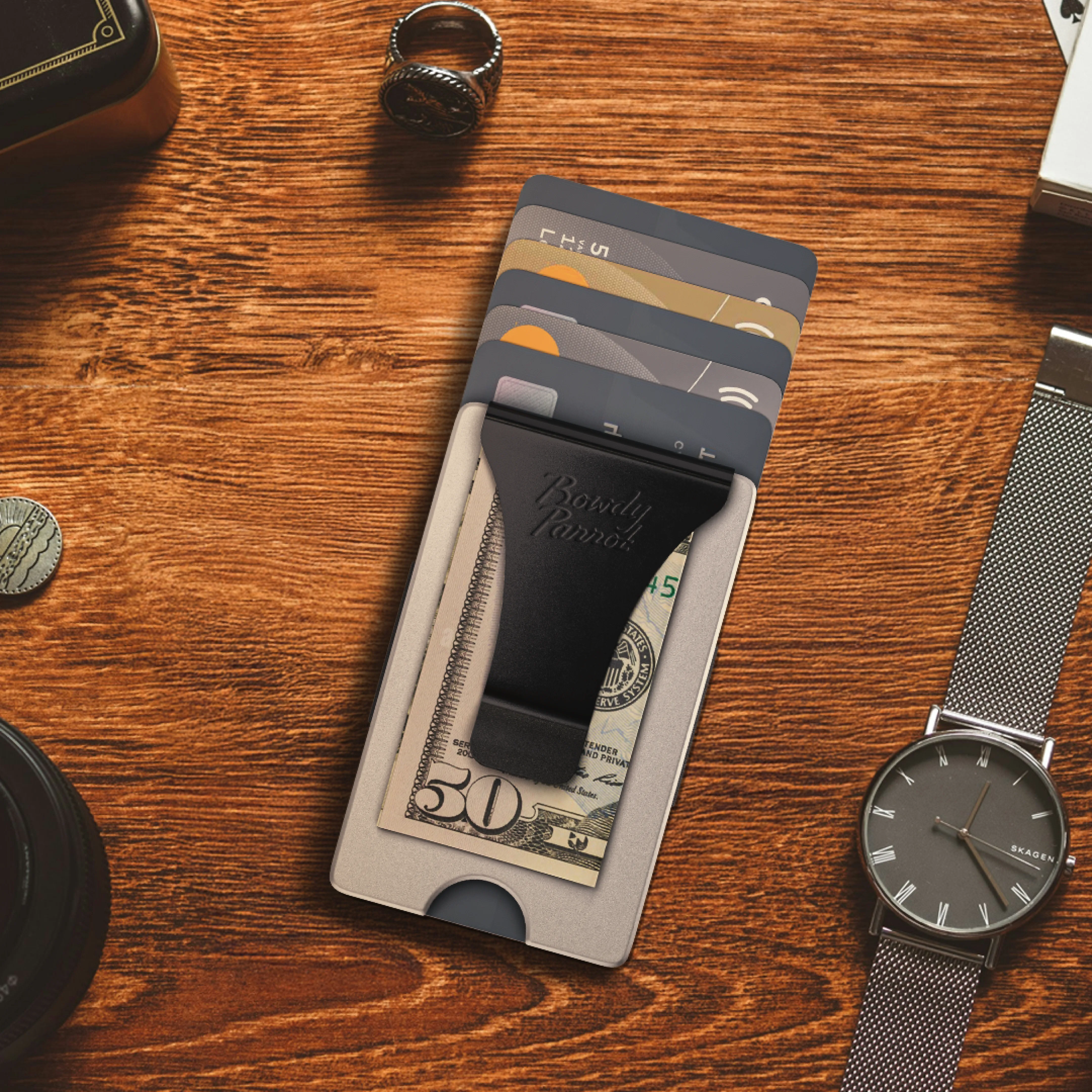 Tactical Wallet | Starlight Aluminum