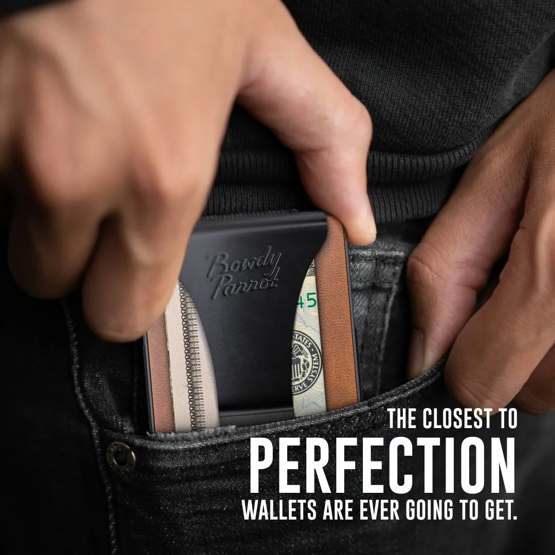 Tactical Wallet | Tobacco Leather