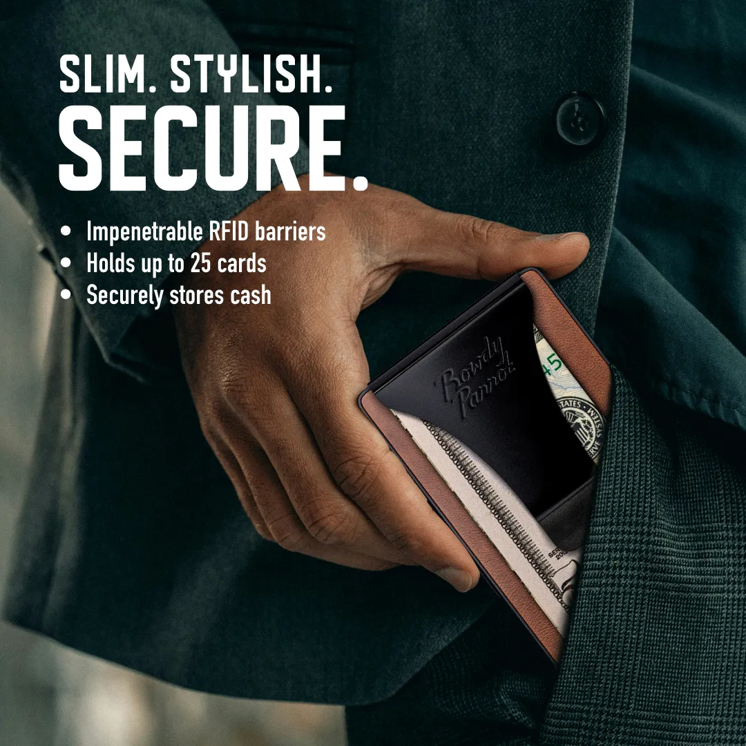 Tactical Wallet | Tobacco Leather