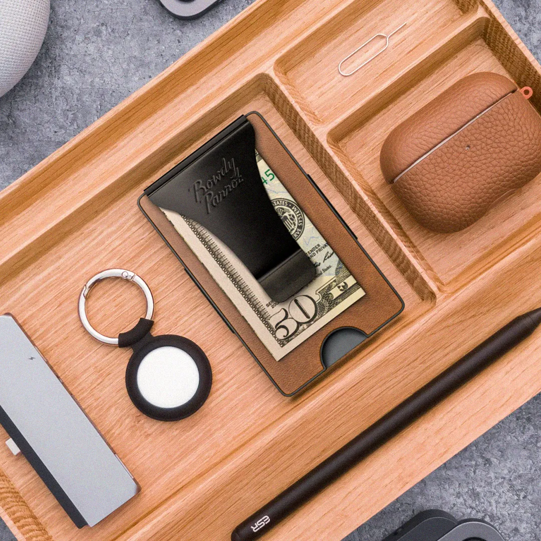 Tactical Wallet | Tobacco Leather