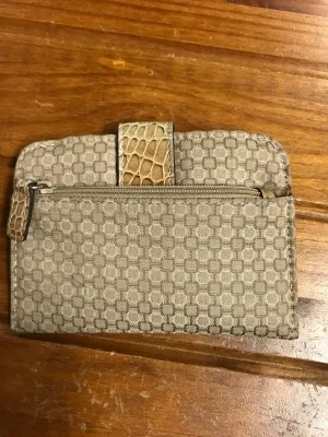 Tan Card Holder Coin Purse