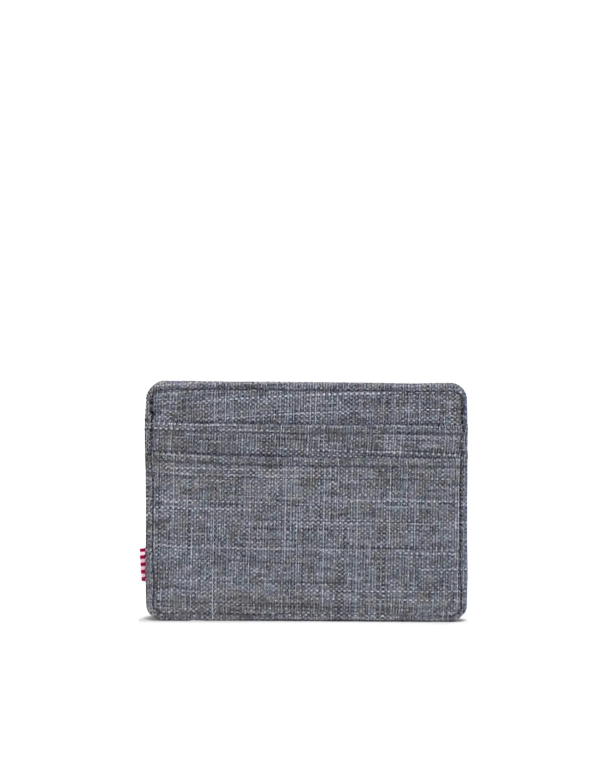 Tarjetero Herschel Charlie Raven Crosshatch
