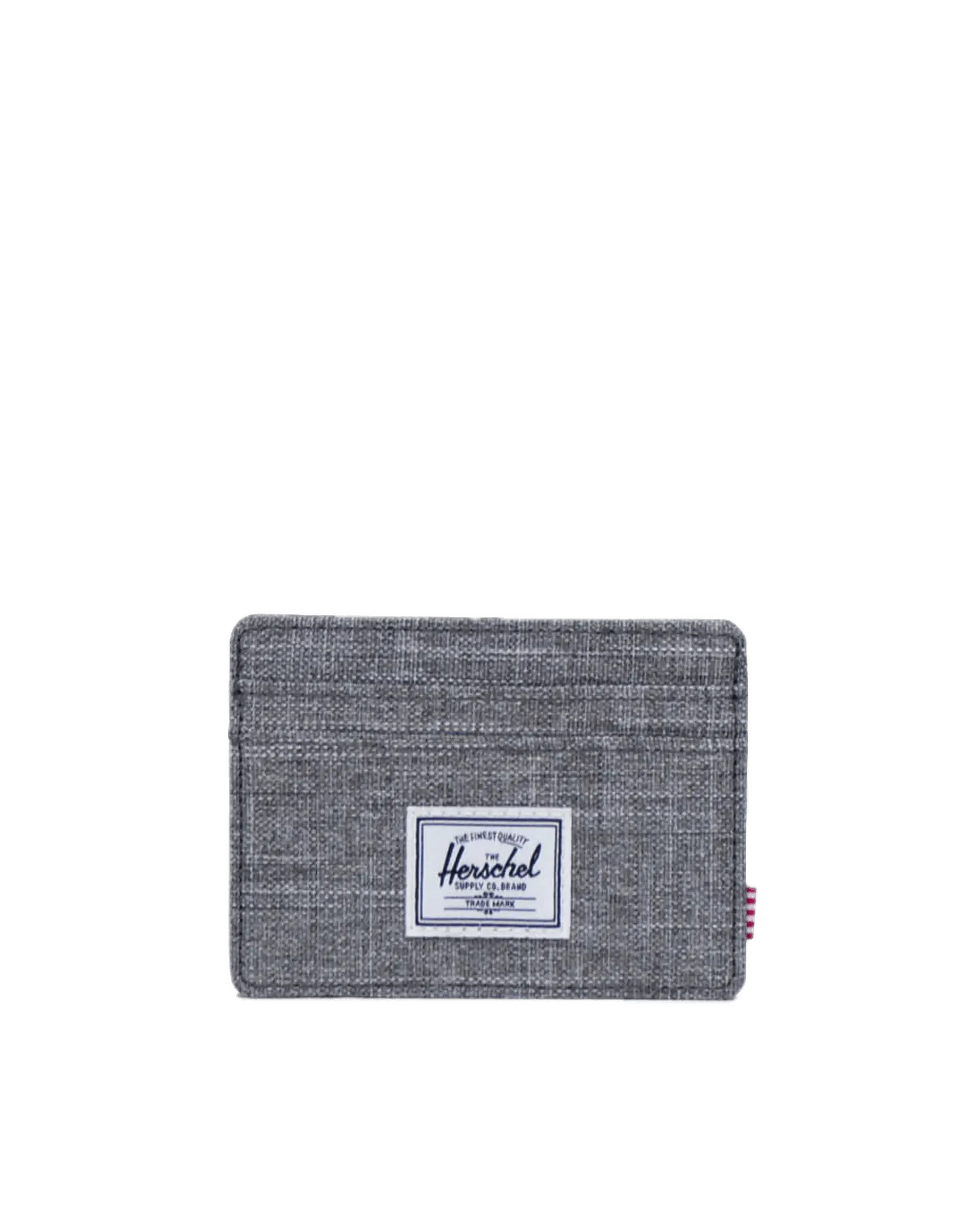 Tarjetero Herschel Charlie Raven Crosshatch