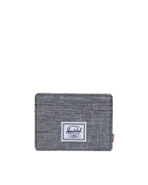 Tarjetero Herschel Charlie Raven Crosshatch