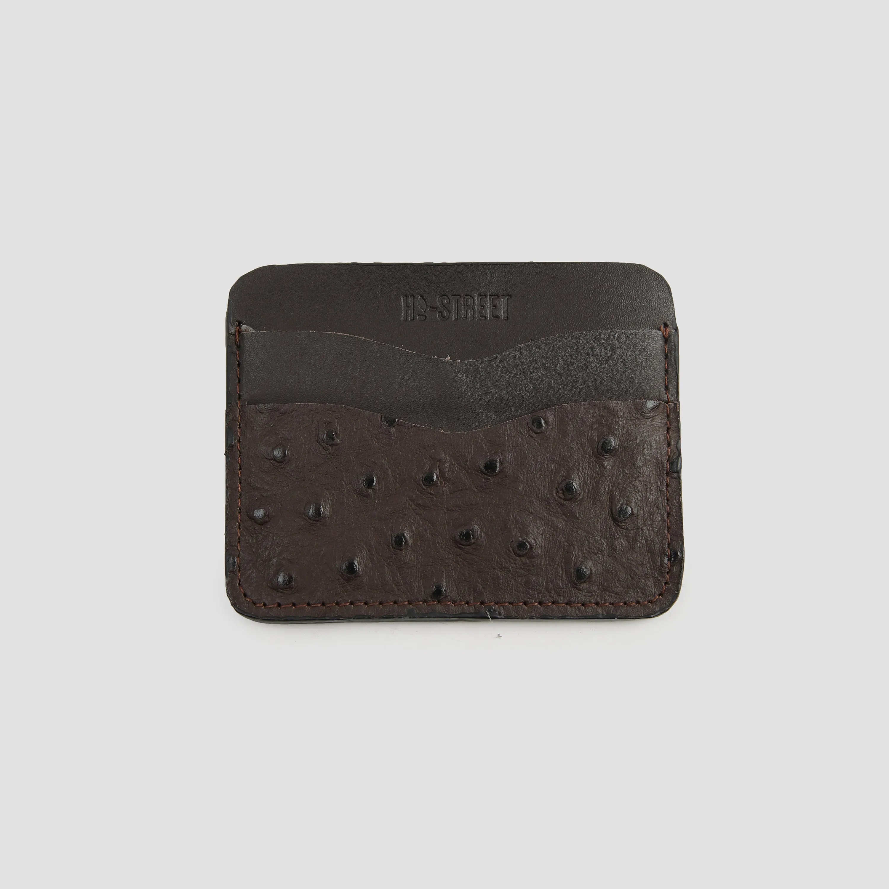 TEXTURED LEATHER CARD HOLDER