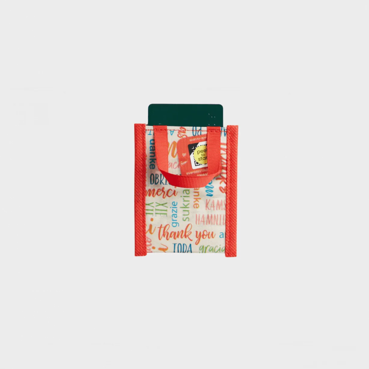 Thank You | Reusable Gift Card Holder   QR Greeting Card