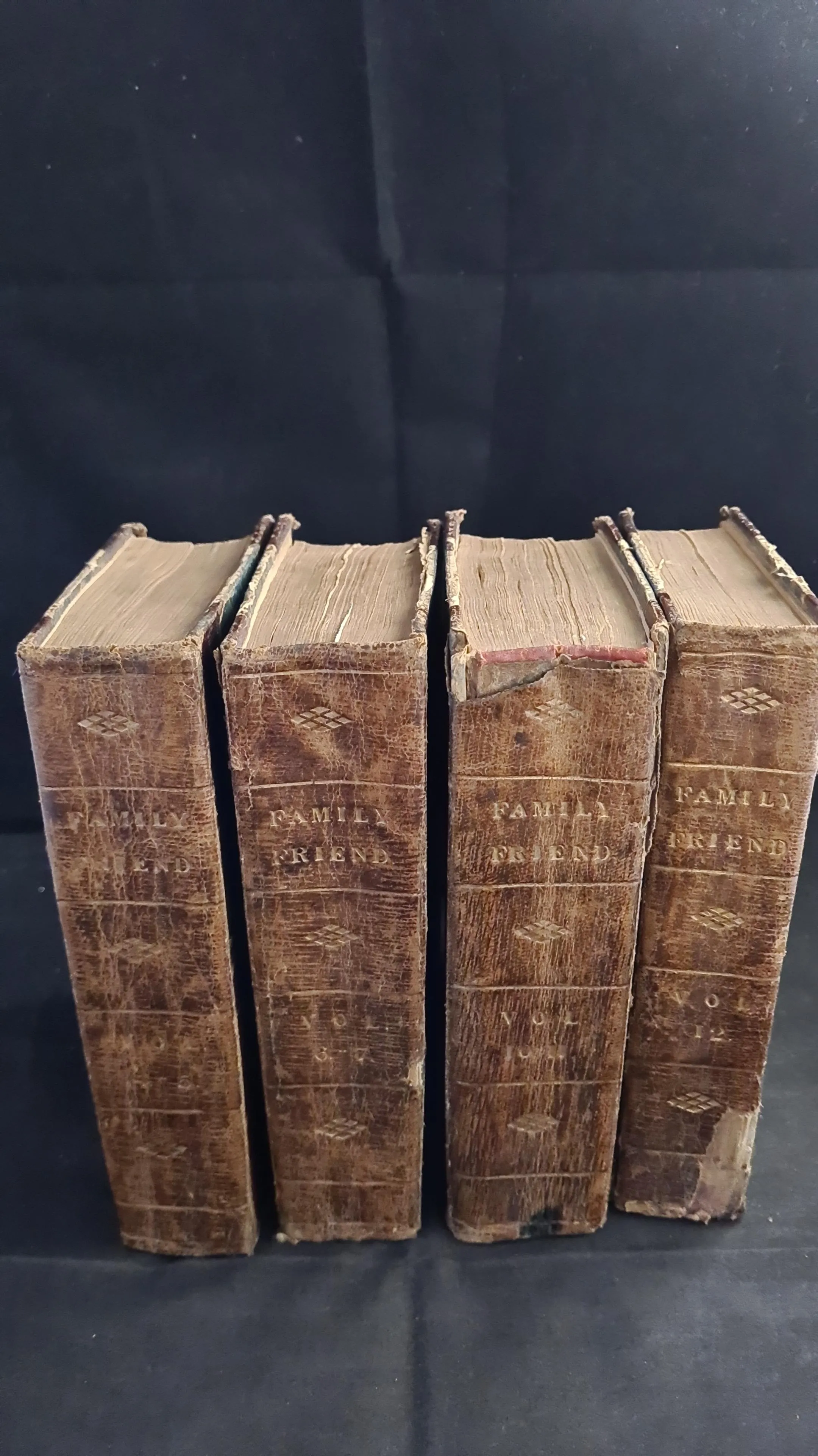 The Family Friend Volume 4 & 5, 6 & 7, 10 & 11 and 12 Boxed Set, Houlston & Stoneman c1850?