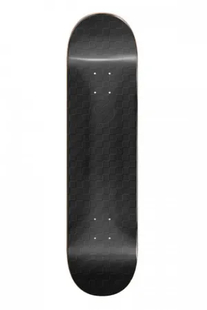 The Heart Supply Cosmic Checkboard Pearlescent Black With Embossed Art Skateboard Decks 8.25"