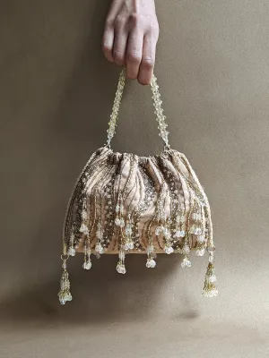 The Pouch Bag in Gold