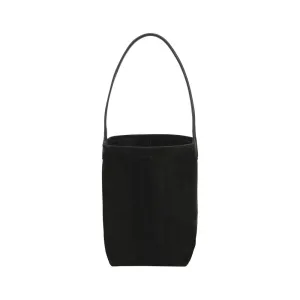 The Row Park Small Leather Shoulder Tote Bag