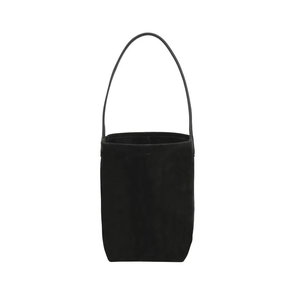 The Row Park Small Leather Shoulder Tote Bag