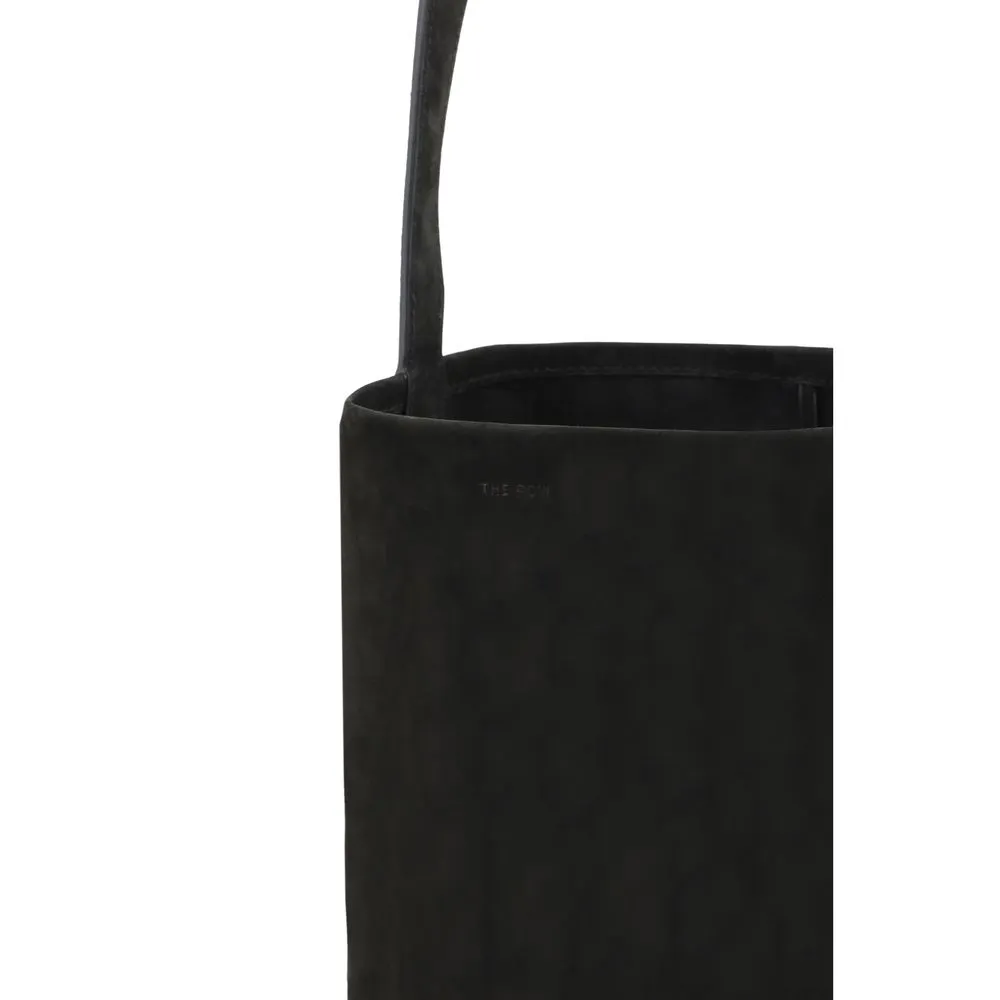 The Row Park Small Leather Shoulder Tote Bag
